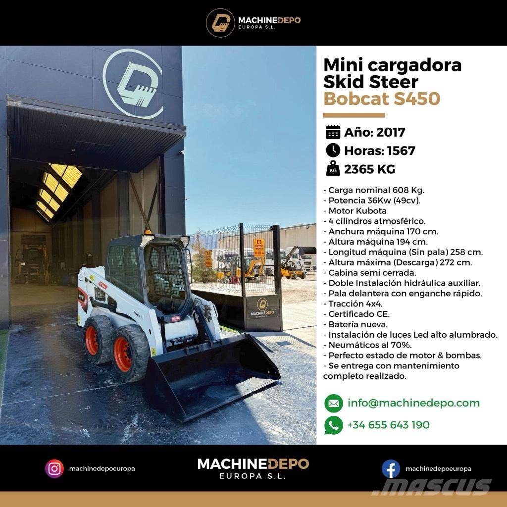 Bobcat S 450 Minicarregadeiras