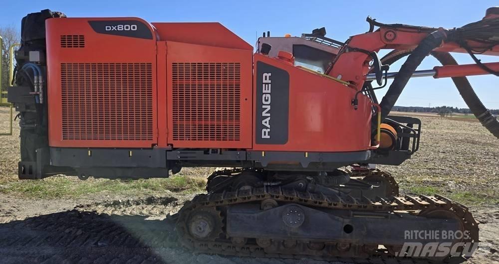 Sandvik Ranger DX800 Perfuradoras Túneis e mineração subterrânea