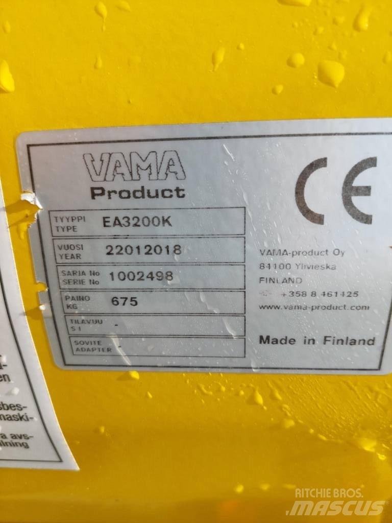 Vama EA 3200K Lâminas de neve e arados