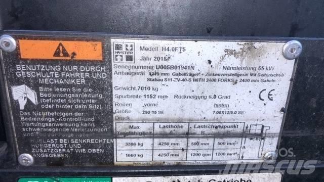 Hyster H 4.0 FT 5 Empilhadores Diesel