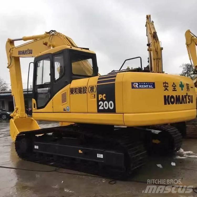 Komatsu pc200-7 Escavadeiras de esteiras