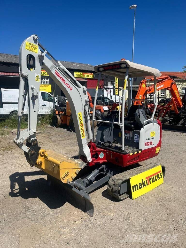 Takeuchi TB216 Miniescavadeiras