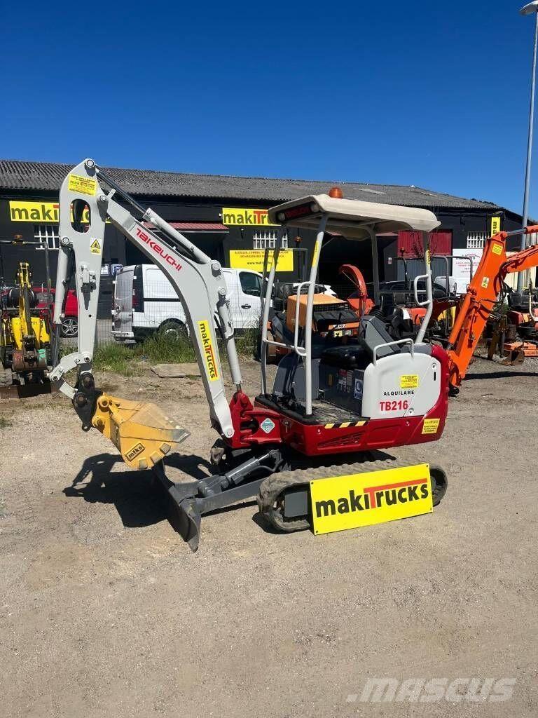 Takeuchi TB216 Miniescavadeiras