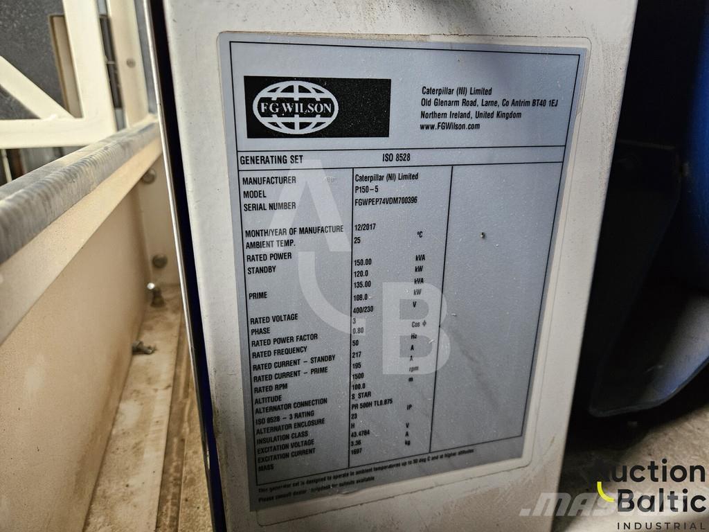FG Wilson P150-5 Geradores Diesel