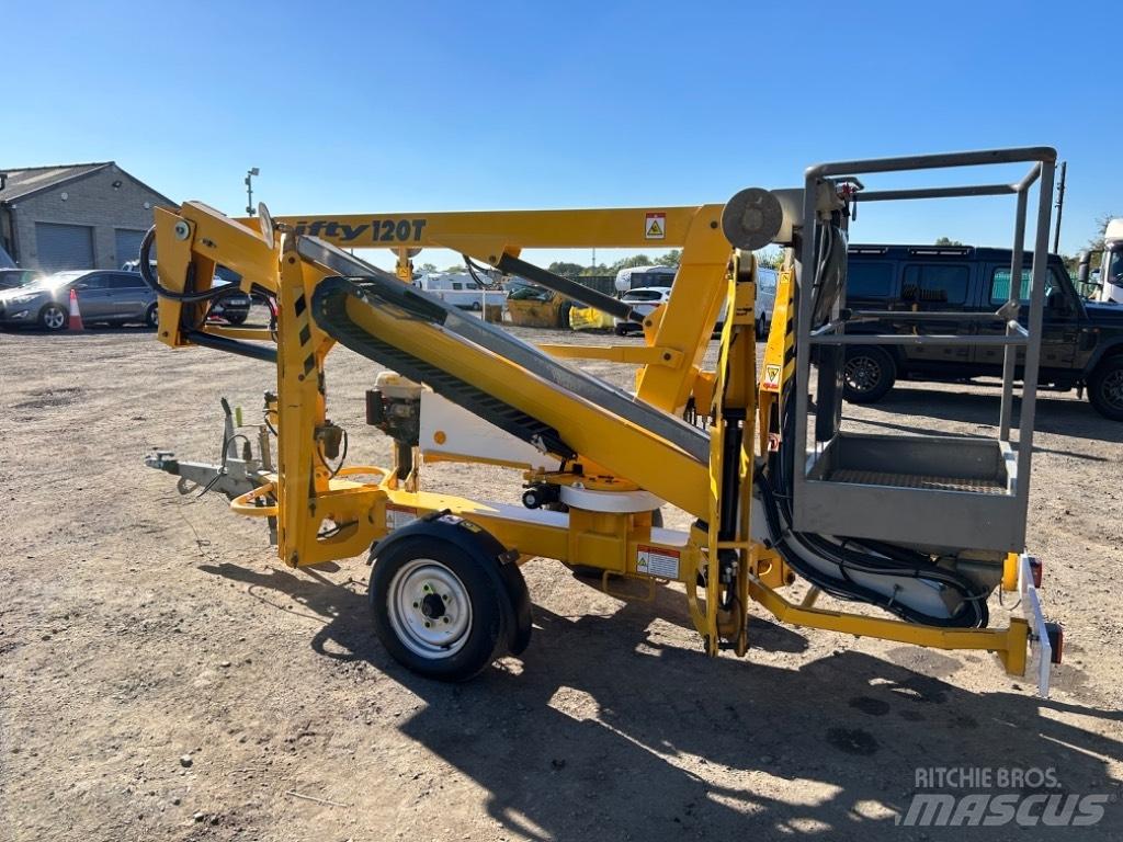 Niftylift 120TPE Plataformas aéreas montadas em atrelados