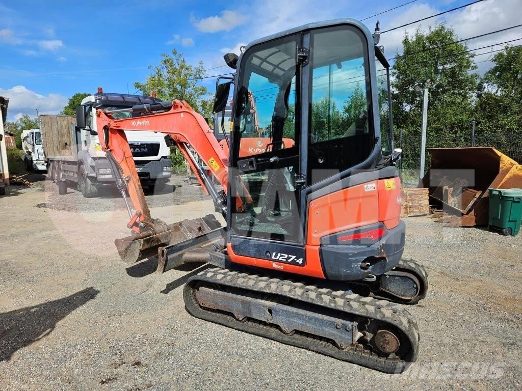 Kubota U 27 Miniescavadeiras