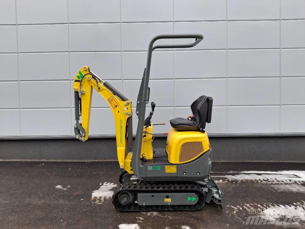 Wacker Neuson 803 Miniescavadeiras
