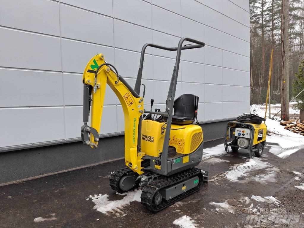 Wacker Neuson 803 Miniescavadeiras