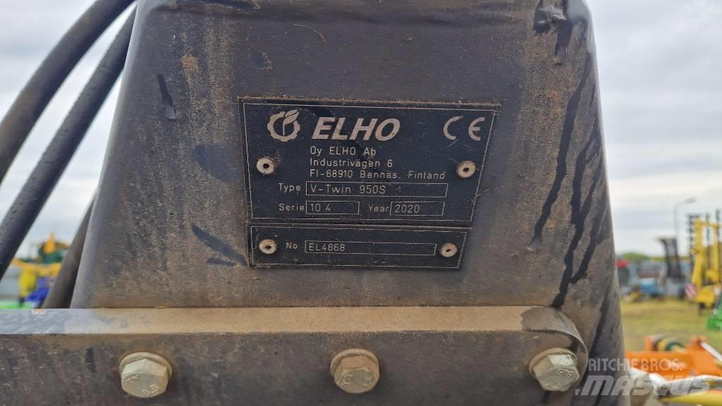 Elho V-Twin 950 S Gadanheiras-fileiras