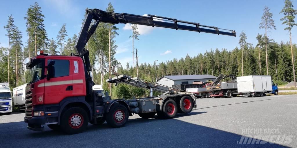Scania R420 Camiões grua