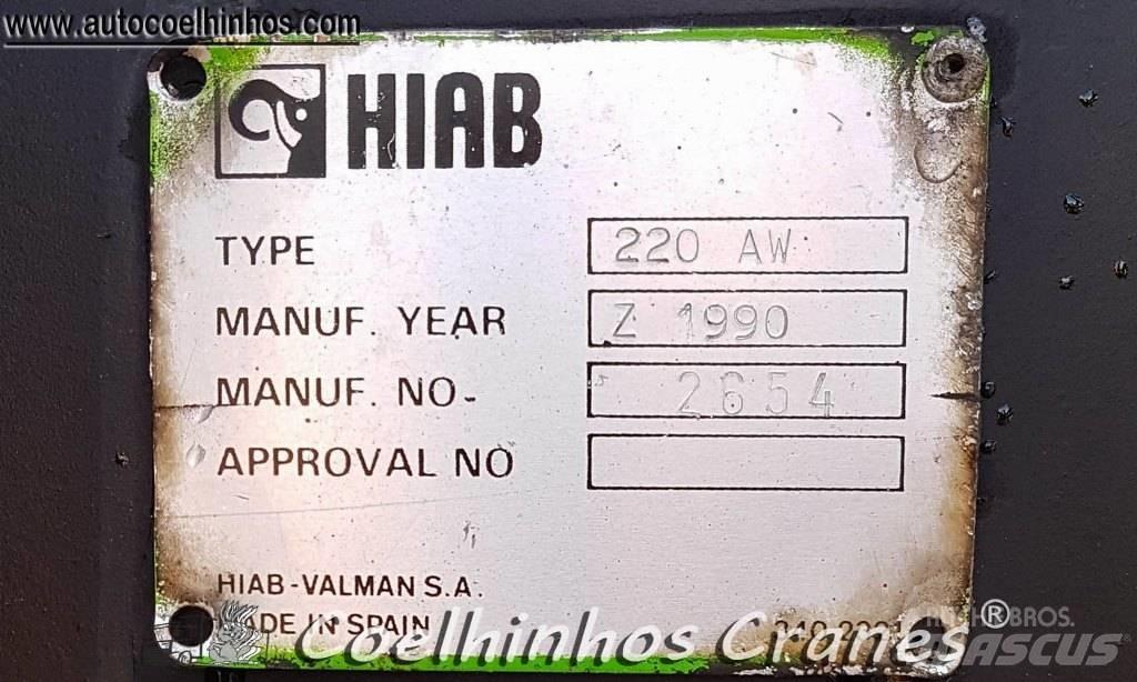 Hiab 220 AW Gruas carregadoras