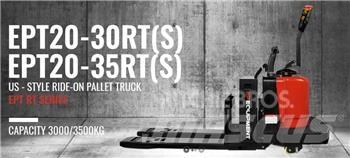 EP EPT20-30RT Porta-paletes com plataforma