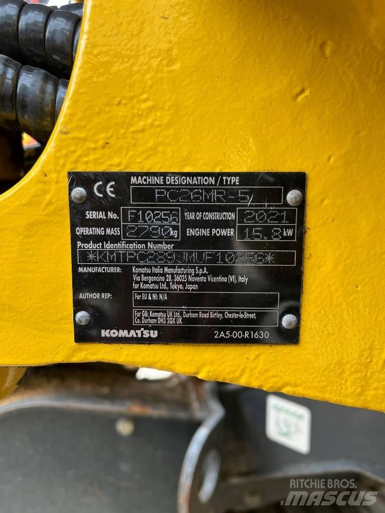 Komatsu PC26MR-5 Miniescavadeiras