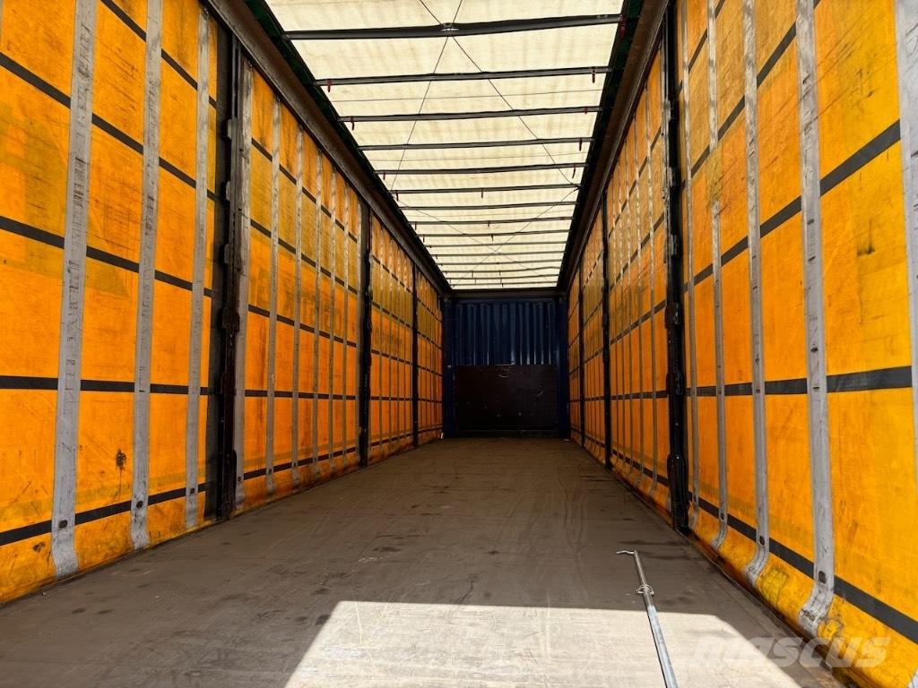 Krone Mega 2achs Semi Reboques Cortinas Laterais