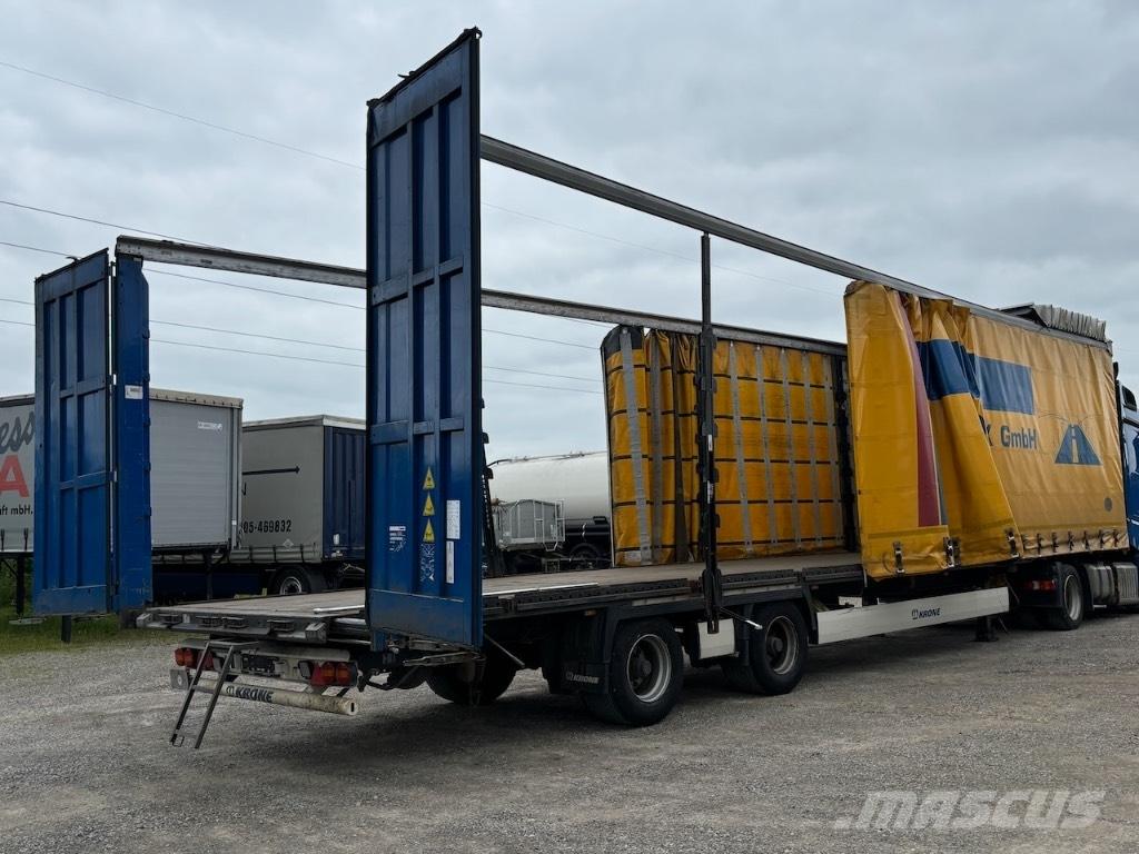 Krone Mega 2achs Semi Reboques Cortinas Laterais