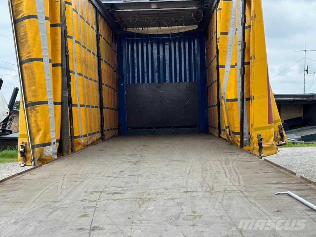 Krone Mega 2achs Semi Reboques Cortinas Laterais