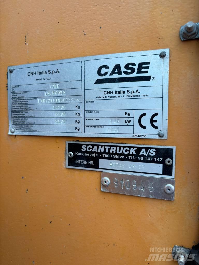 CASE 721 E Carregadora multifunções