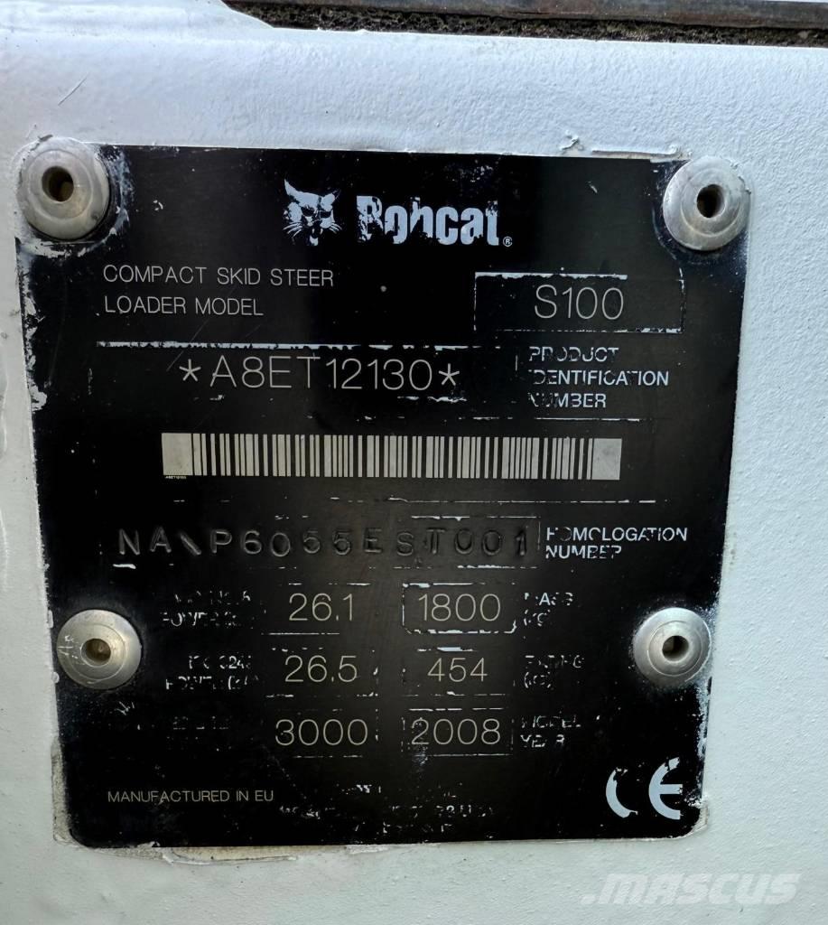 Bobcat S 100 Minicarregadeiras