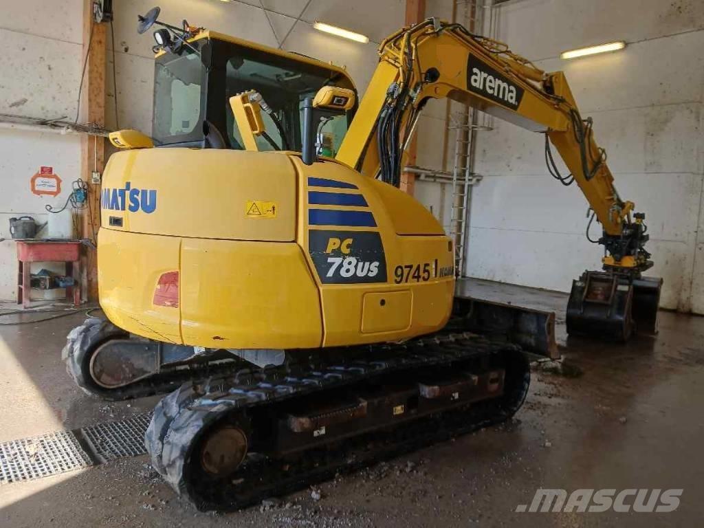 Komatsu PC78US-10 Escavadoras Midi 7t - 12t