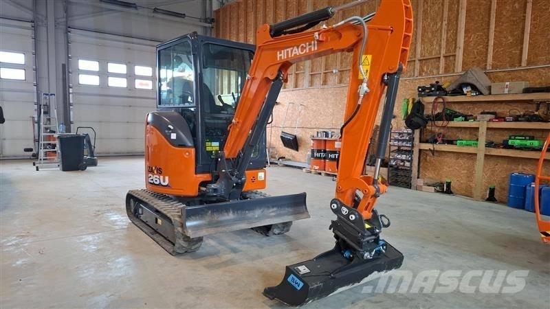 Hitachi ZX 26 U-6 Miniescavadeiras