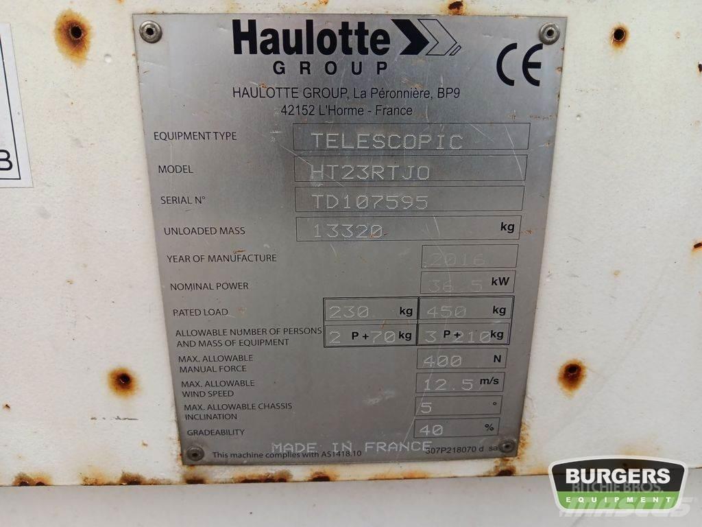 Haulotte HT23RTJO Elevadores braços Telescópicos
