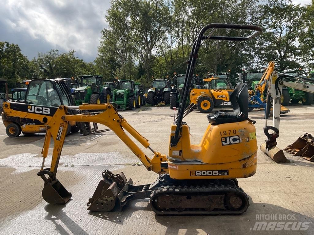 JCB 8008 CTS Miniescavadeiras