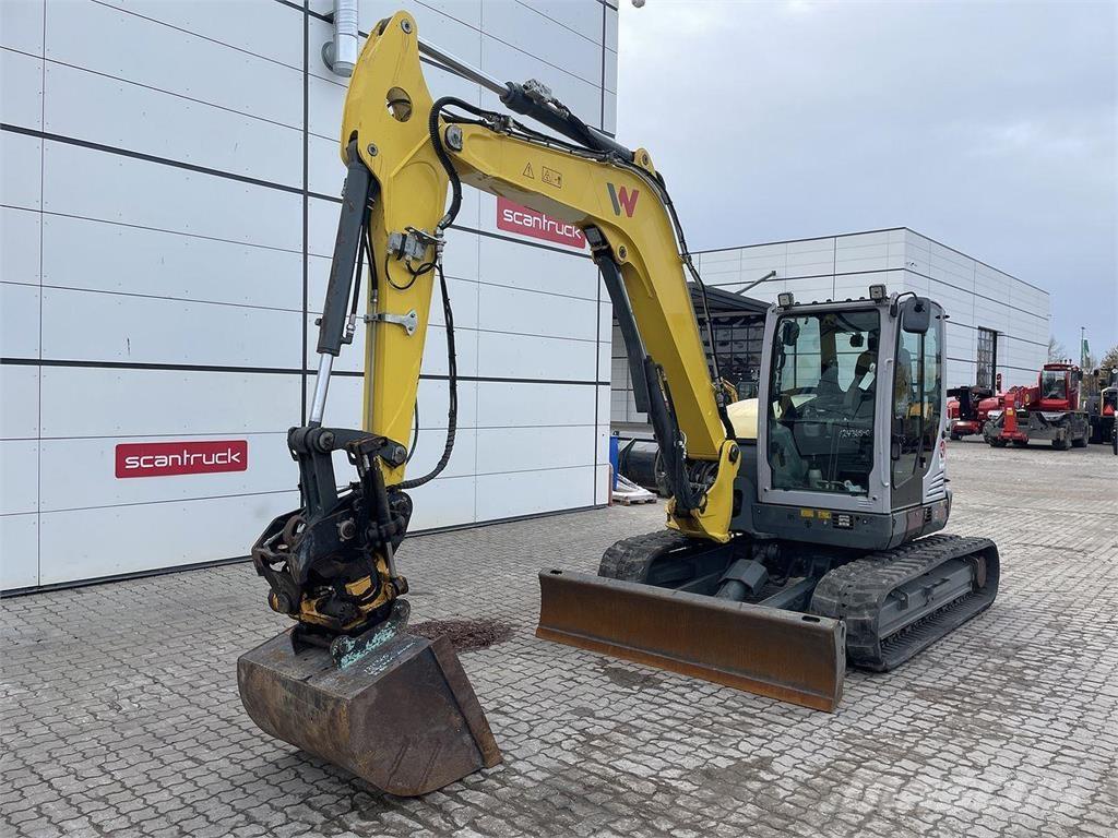 Wacker Neuson EZ80 Escavadoras de rodas