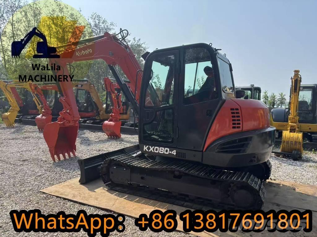 Kubota KX 080-4 Miniescavadeiras