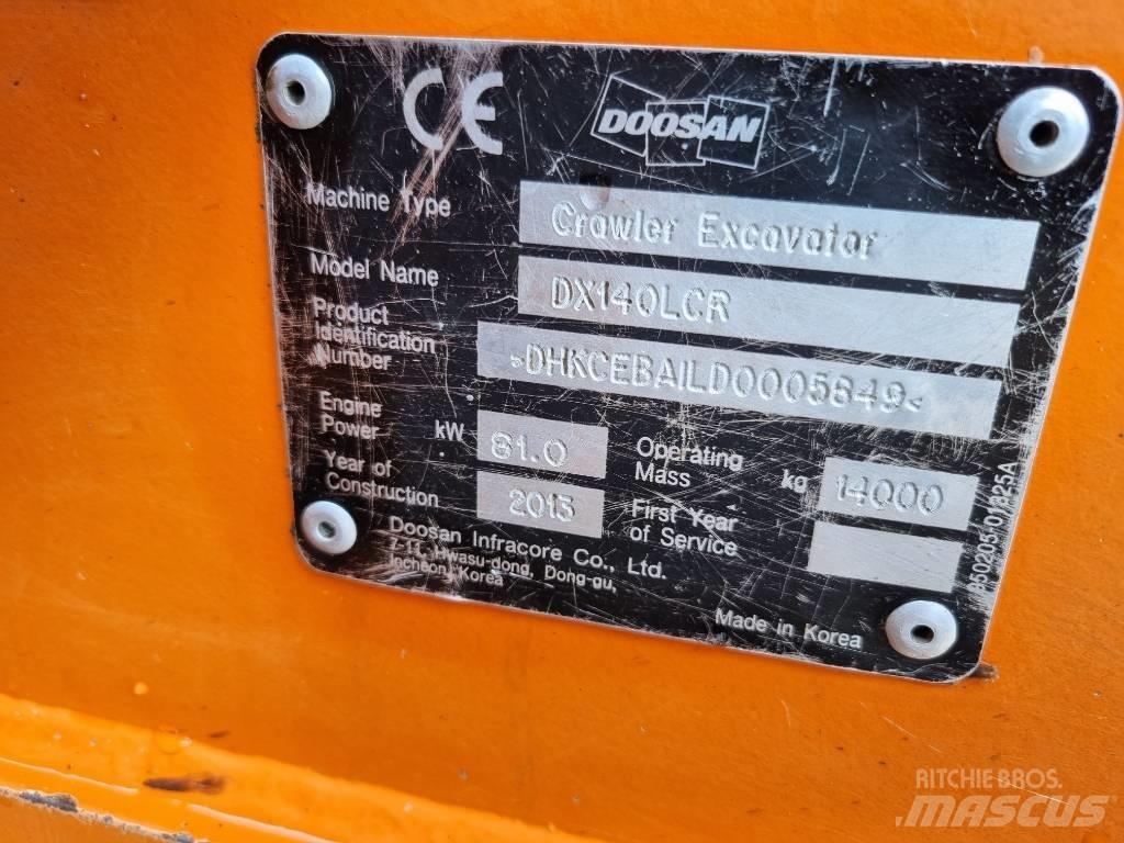Doosan DX 140 LCR Escavadoras