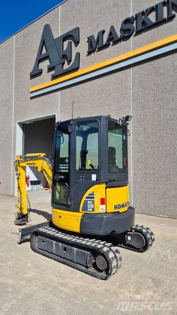 Komatsu PC 26 MR-3 Miniescavadeiras