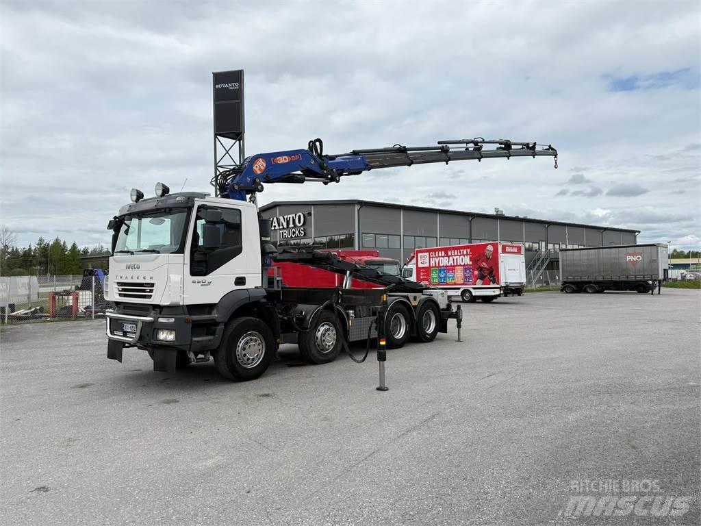 Iveco 410T45 8x4 Camiões grua