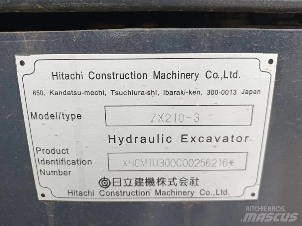 Hitachi ZX210 Escavadeiras de esteiras