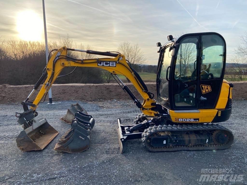 JCB 8026CTS Escavadeiras de esteiras