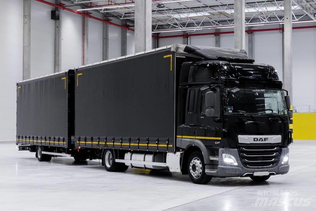 DAF CF FA370 Camiões caixa cortinas laterais