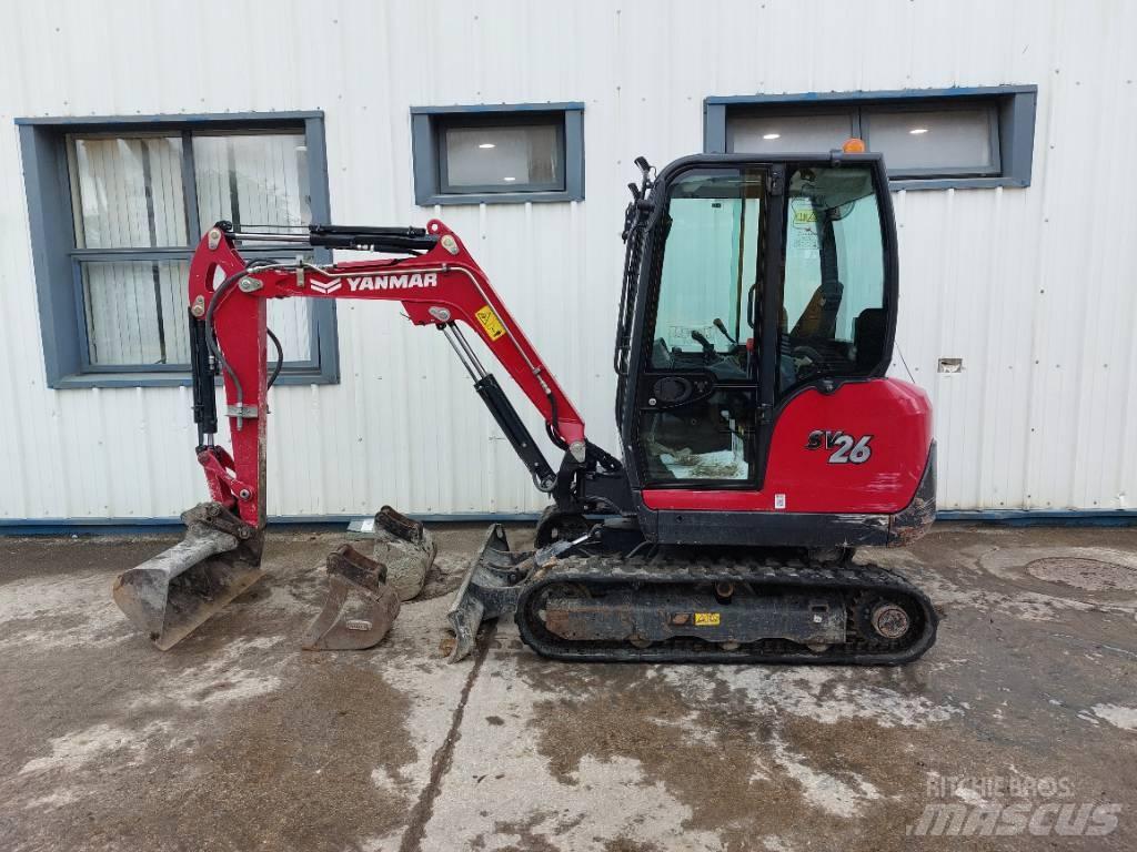Yanmar SV26 Miniescavadeiras