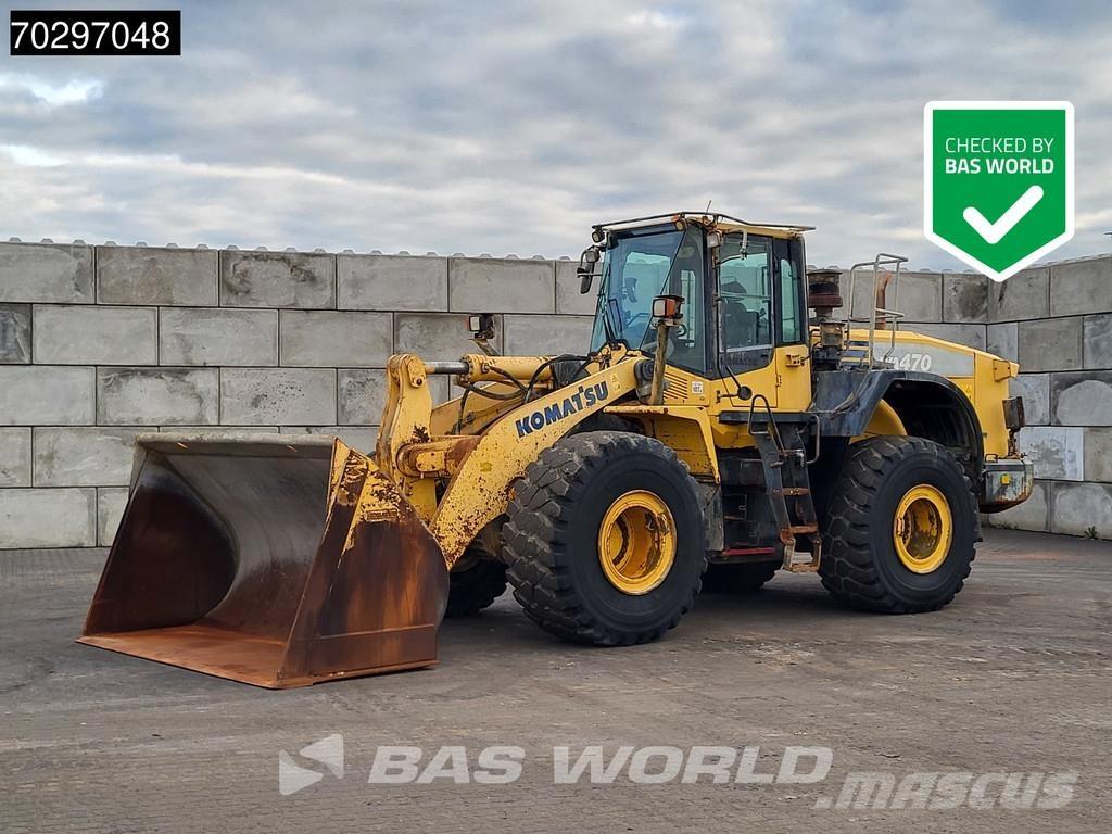 Komatsu WA470 -7 Carregadeiras de rodas