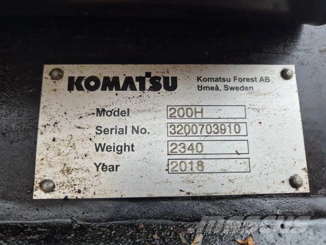 Komatsu 901 XC Processadores florestais