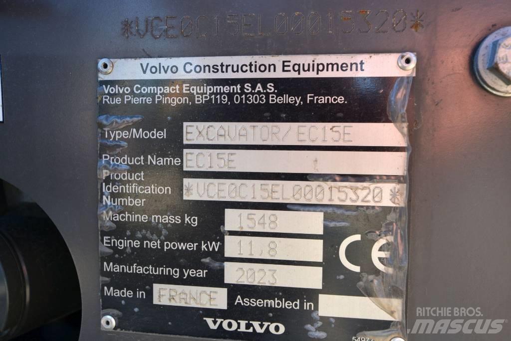 Volvo EC 15 E Miniescavadeiras