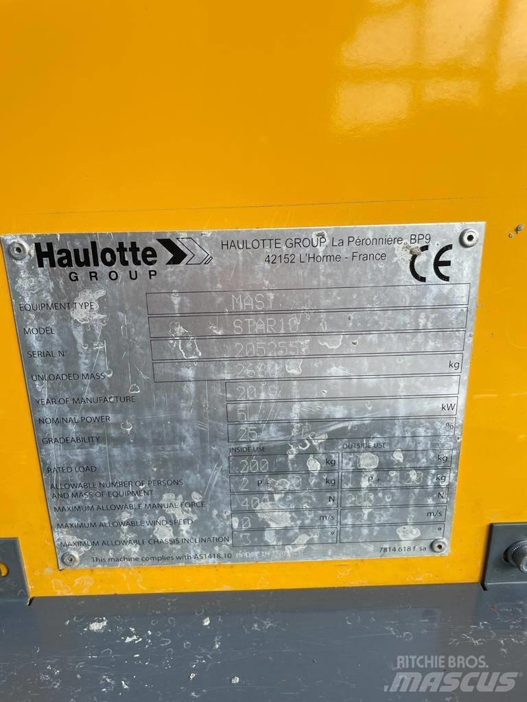 Haulotte Star 10 Plataformas de Mastro Vertical