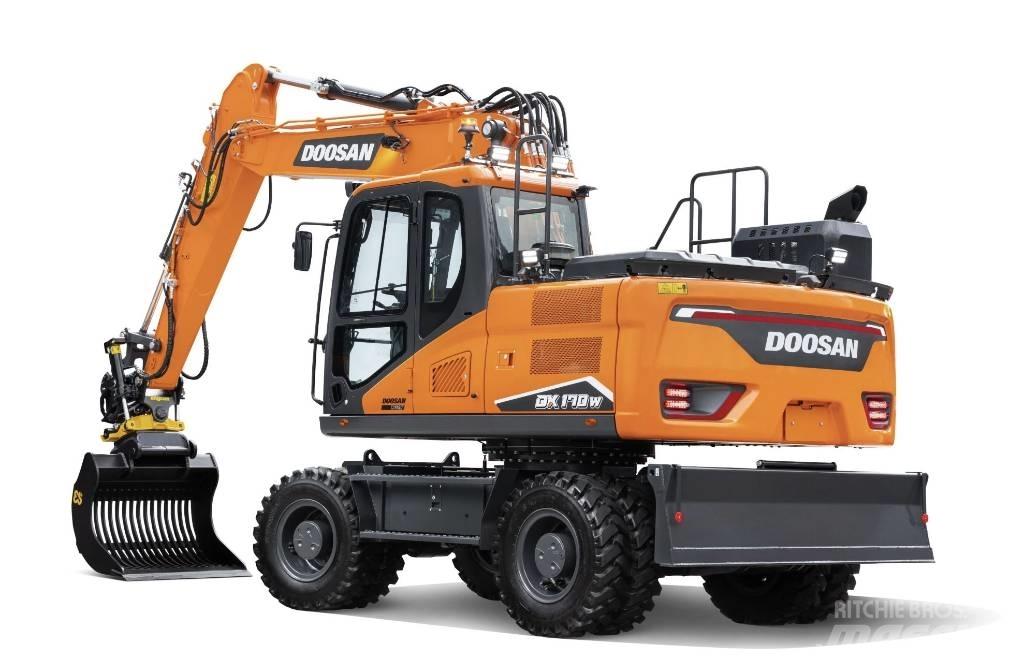 Doosan DX 170 W Escavadoras de rodas