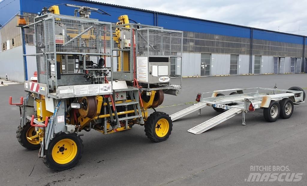  Axe Road Rail Lifter Equipamento de Construção de Linha Férrea