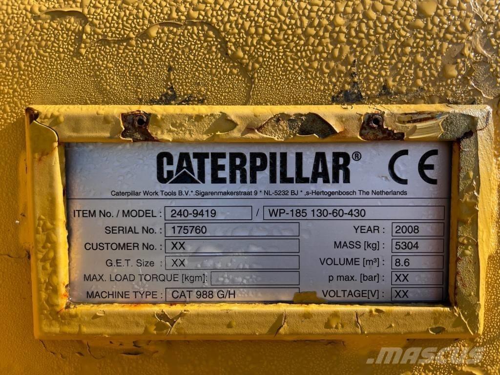 CAT 988 H Bucket Baldes