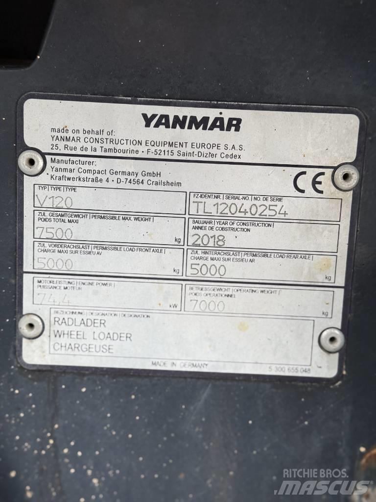 Yanmar V 120 Carregadeiras de rodas