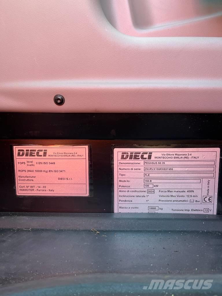 Dieci Pegaus 50.25 Manipulador telescópico