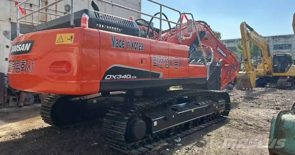 Doosan DX340 Escavadeiras de esteiras