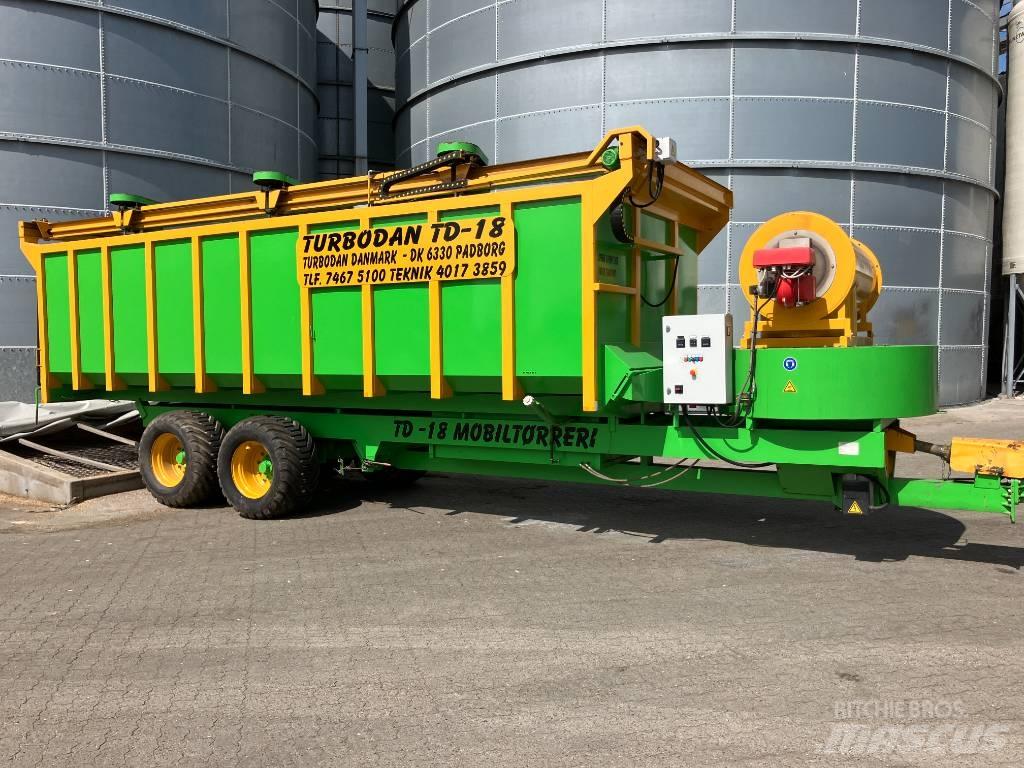 turbodan TD - 18 Secadores de grão