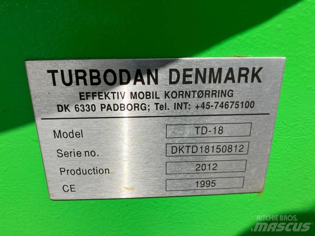 turbodan TD - 18 Secadores de grão