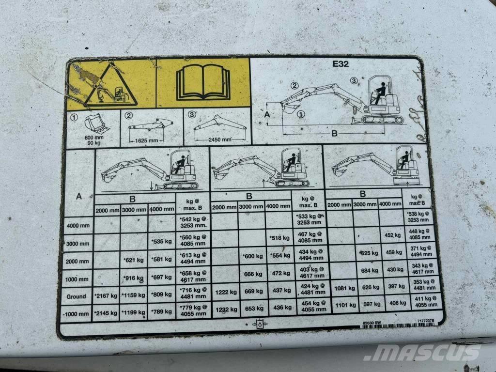 Bobcat E 32 Miniescavadeiras