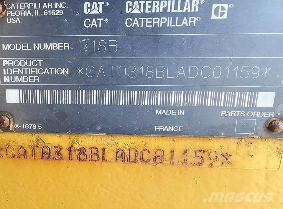 CAT 318 B L Escavadeiras de esteiras