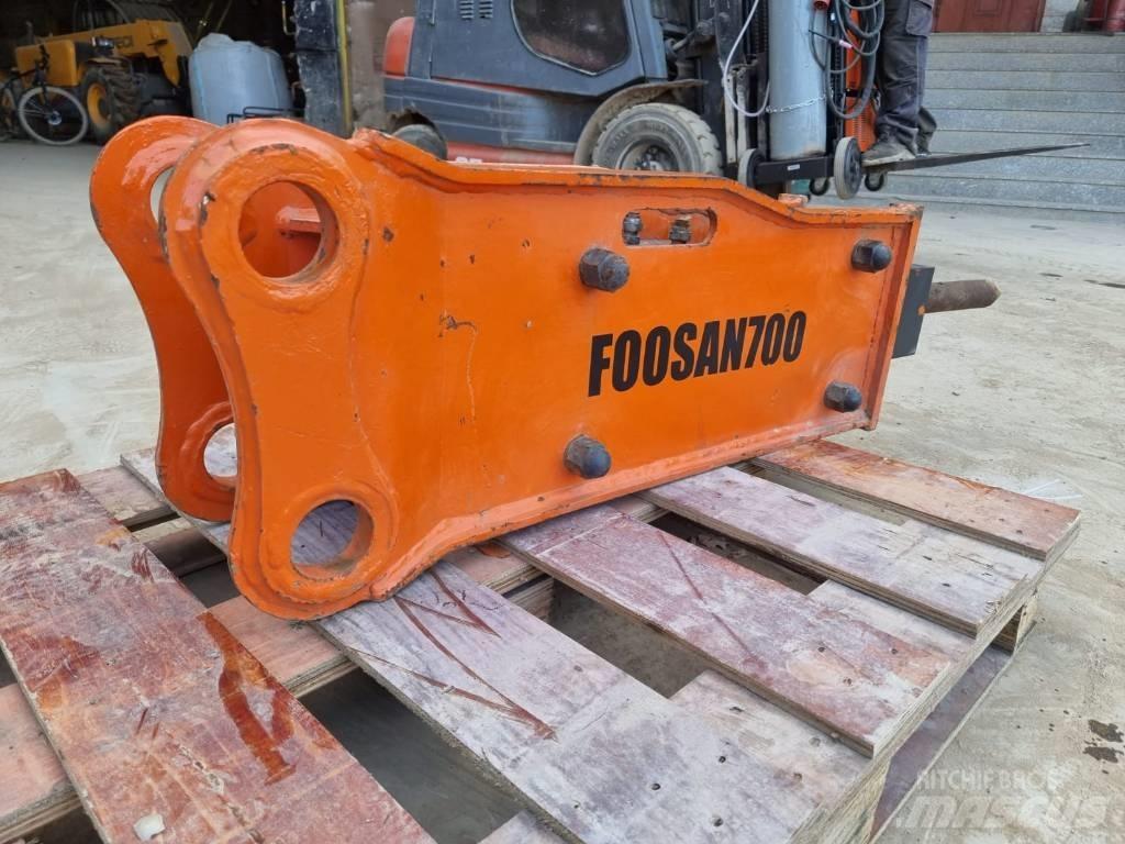  Foosan 700 Martelos de quebragem